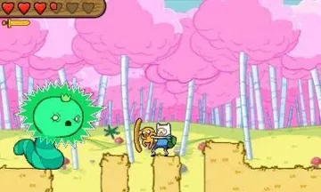 Adventure Time - Hey Ice King! Whyd You Steal Our Garbage!! (USA) screen shot game playing